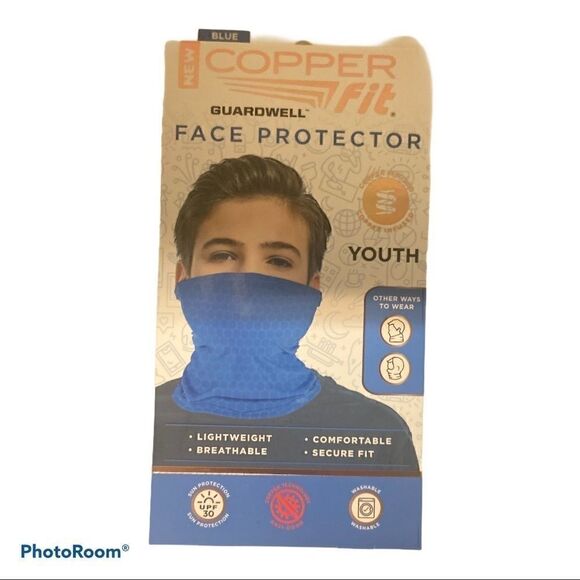NEW Copper Fit Guardwell Face Protector Mask Youth - Picture 4 of 8